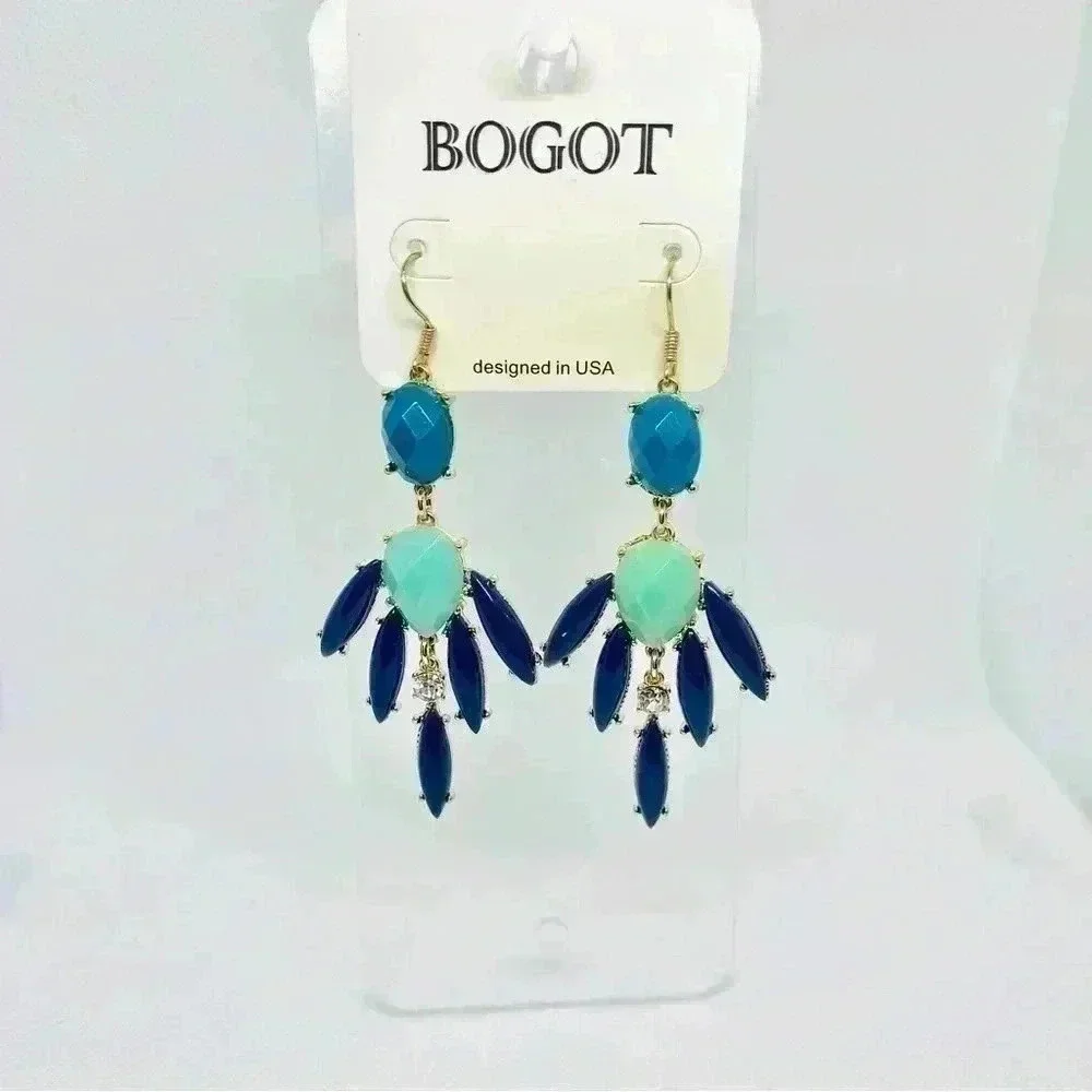 The Blues Dangling Earrings